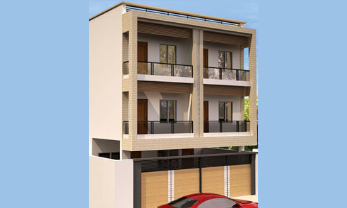 House for Dr.Sivaprakash at Shenoy Nagar, Chennai.